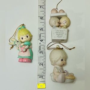 Collectible Precious Moments Ornament Lot